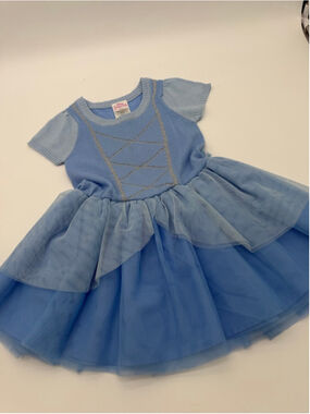 Disney Princess Blue Cinderella Casual Dress 3T